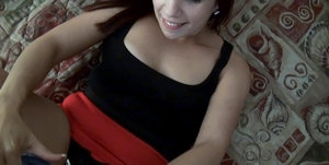 18 year old cuties Gigi Rivera & Teagan Summers strip down to socks on blanket